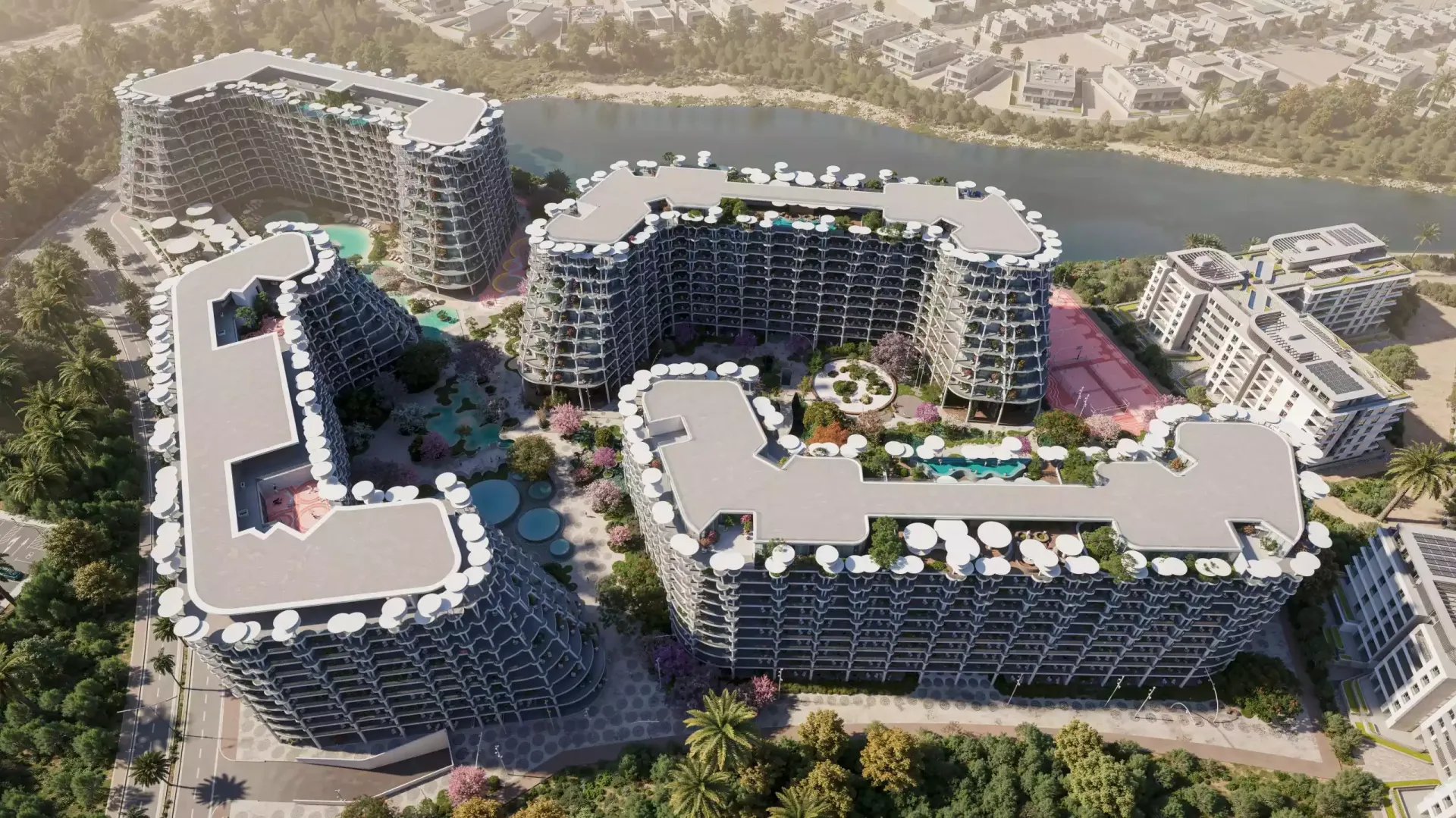 Sakura Gardens, HRE Development